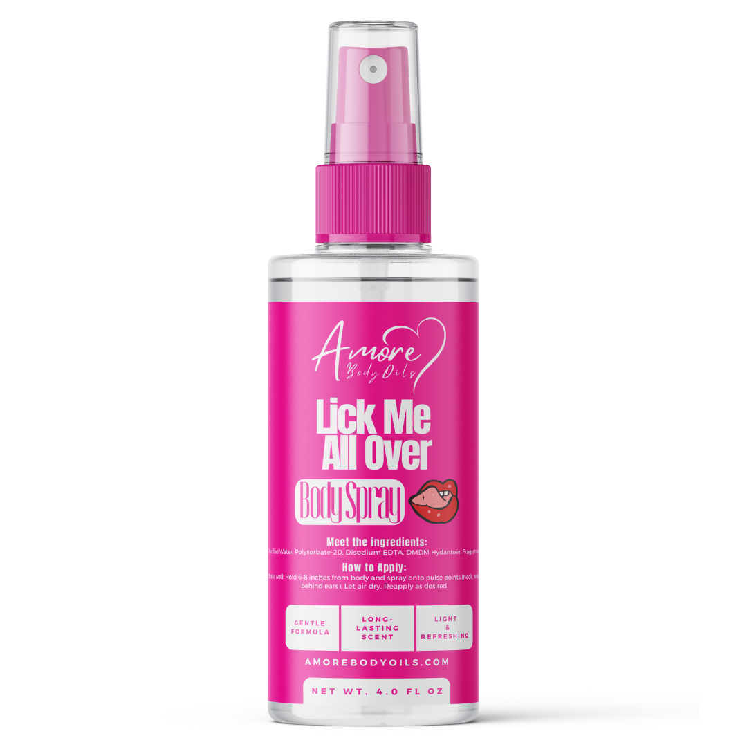 kiss me in the garden body oil spray Lick Me All Over